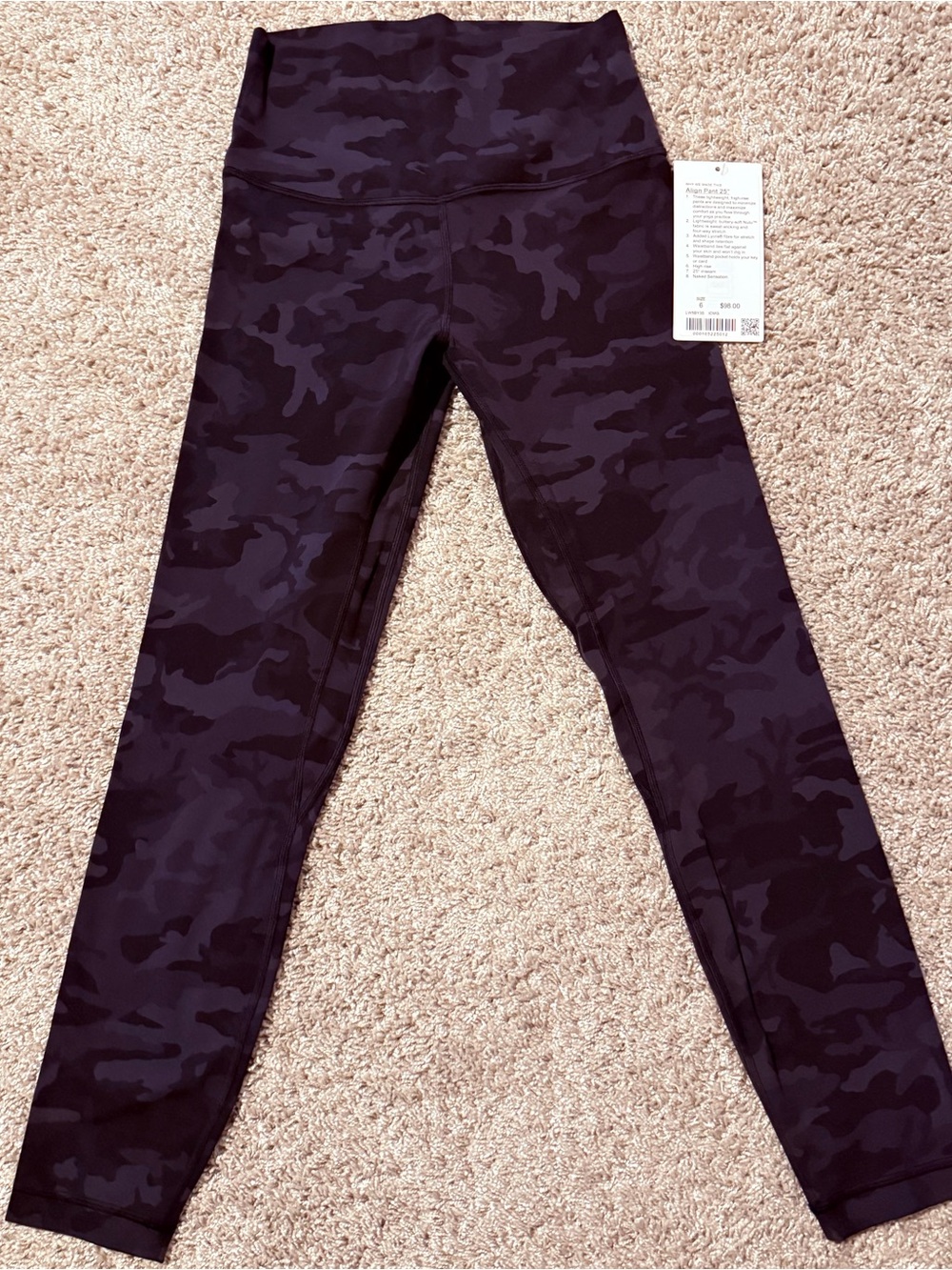 Lululemon Align Camo 25 inch leggings